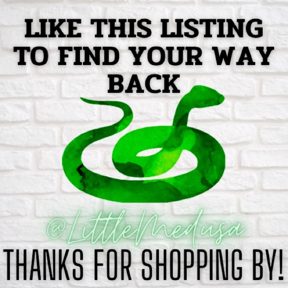 💚🐍💚 Like This Listing to Find Your Way Back 💚🐍💚